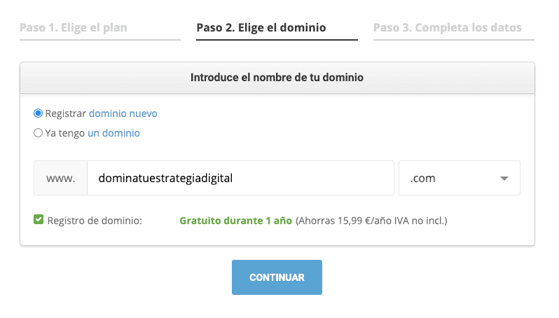 Cómo elegir y registrar el dominio de tu web paso a paso